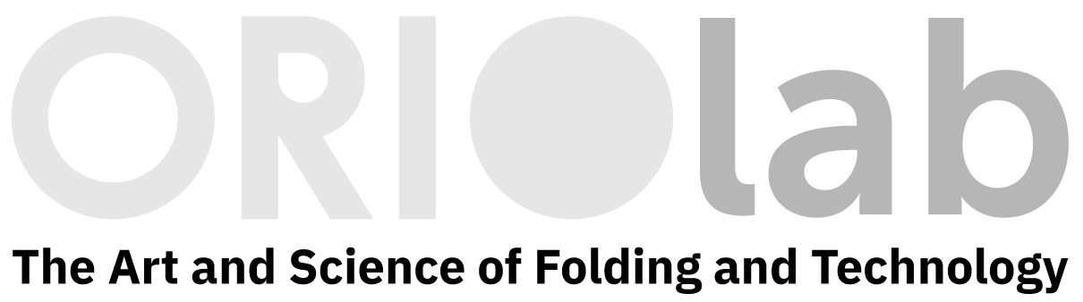 ORI*lab on the aesthetics and language of folding and technology